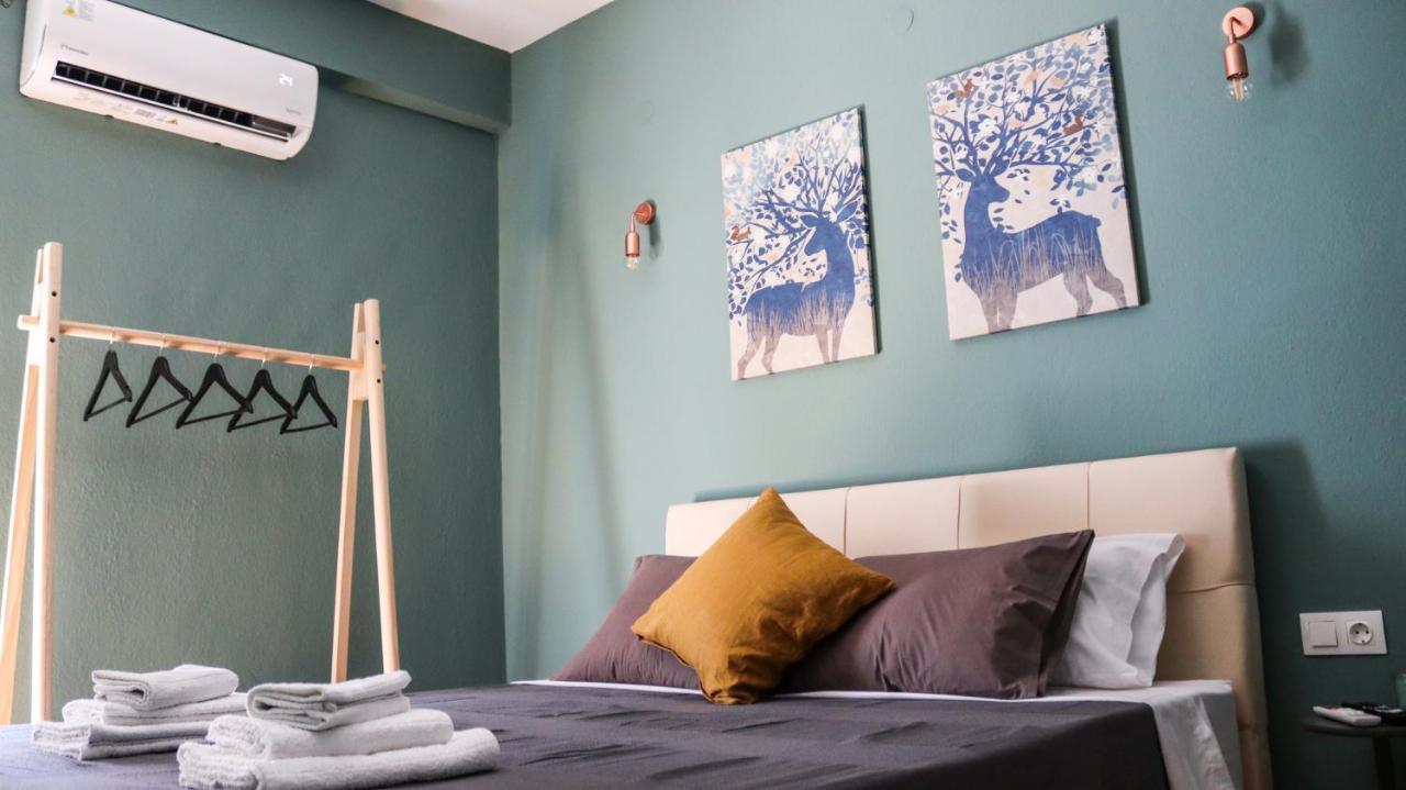 2Bd - Deer Traveler Family Apt Lägenhet Thessaloníki Exteriör bild